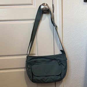Kipling Syro Crossbody Green/Gray Purse